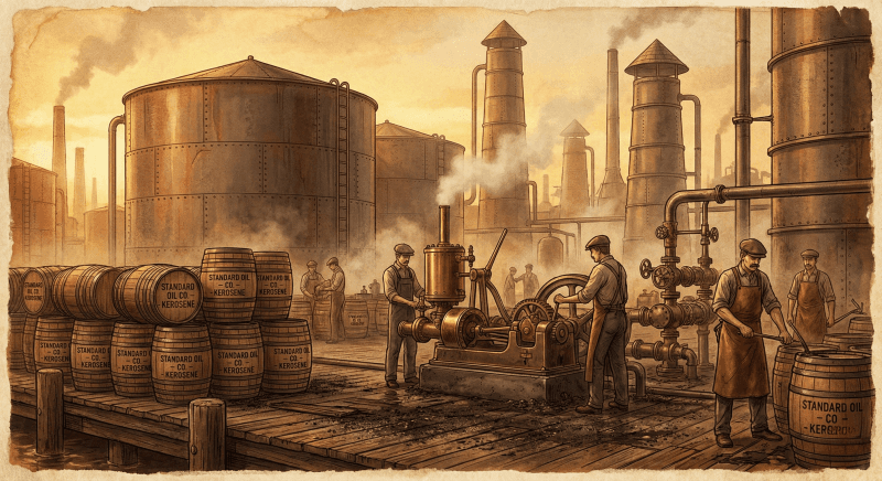 39 kropli cyny, które zmieniły świat – psychologia sukcesu Johna D. Rockefellera