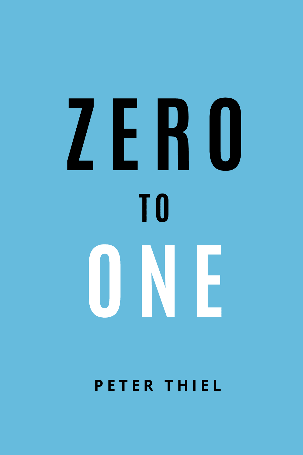 Zero to One